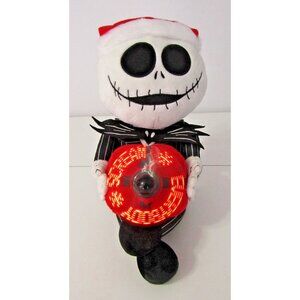 Nightmare Before Christmas Jack Skellington Animated Plush Fan Everybody Scream